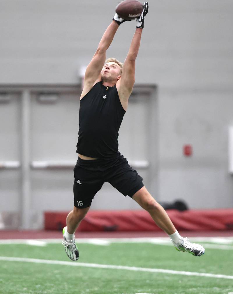 Photos Local football players pursue NFL dreams at NIU pro day Shaw