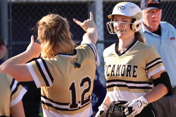 Prep softball: Ellison Hallahan homers twice as Sycamore tops Rochelle, improves to 13-0