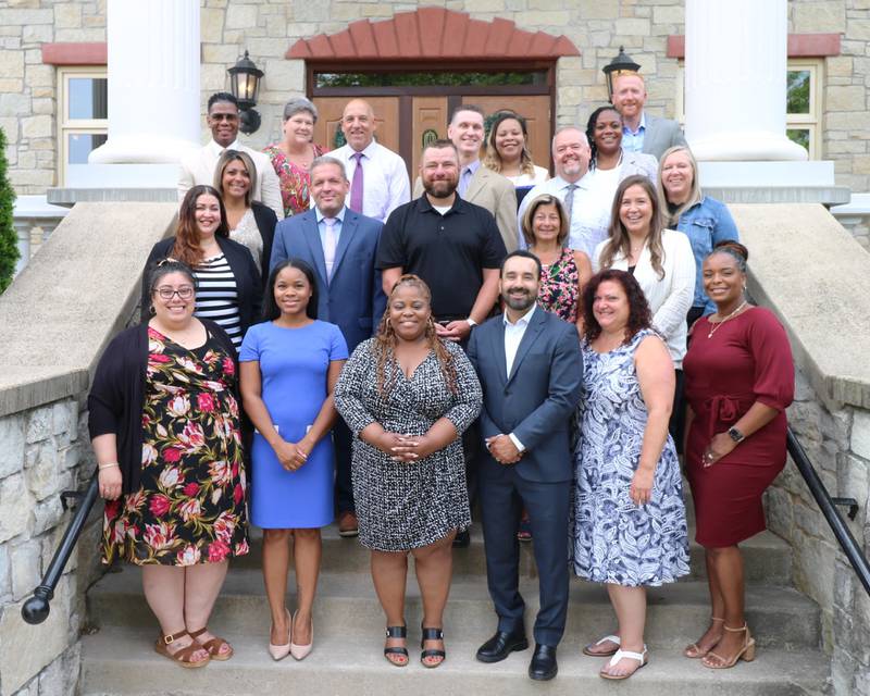 Joliet Public Schools District 86 is celebrating its principals during the month of October in coordination with the Illinois Principals Association (IPA), National Association of Secondary School Principals (NASSP), National Association of Elementary School Principals (NAESP) and the American Federation of School Administrators (AFSA), which recognize October as National Principals Month. Pictured are principals from District 86 in Joliet.