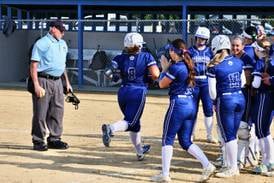 Princeton vs. Hall softball
