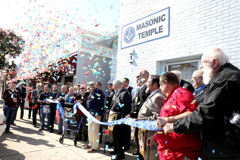 A ceremony was held on Friday, Oct. 25, 2024 in honor of the 170th anniversary of the Geneva Masonic Lodge 139.