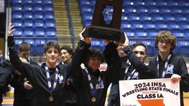 Boys wrestling: Marian Central wins first IHSA dual team state tournament 