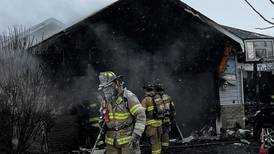 Joliet garage damaged by fire