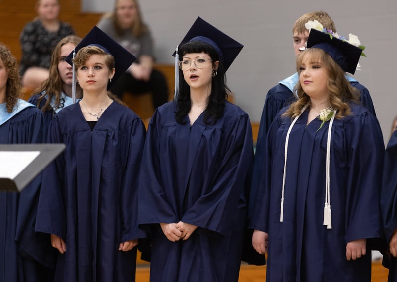 Evalyn Stone, Corbin Johnson and Addi Martin