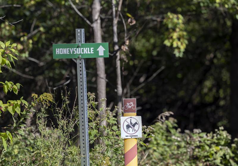 The group has carved out 13 miles of biking and hiking trails in Dixon’s parks.