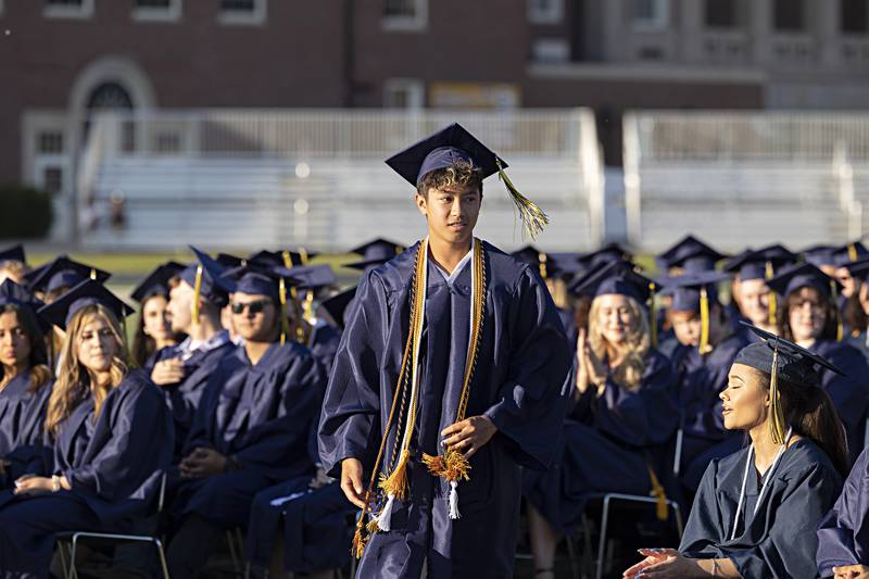 Connor Pham was awarded the Math Department award Friday, May 26, 2023 during Sterling’s graduation.