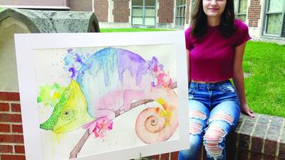 Tapanes’ artwork is part of Congressional Art Competition