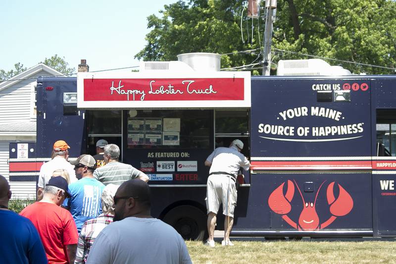 Happy Lobster Truck was a hit with guests at the Montgomery Street Eats Festival at Montgomery Park June 12, featuring area food trucks and a beer garden.