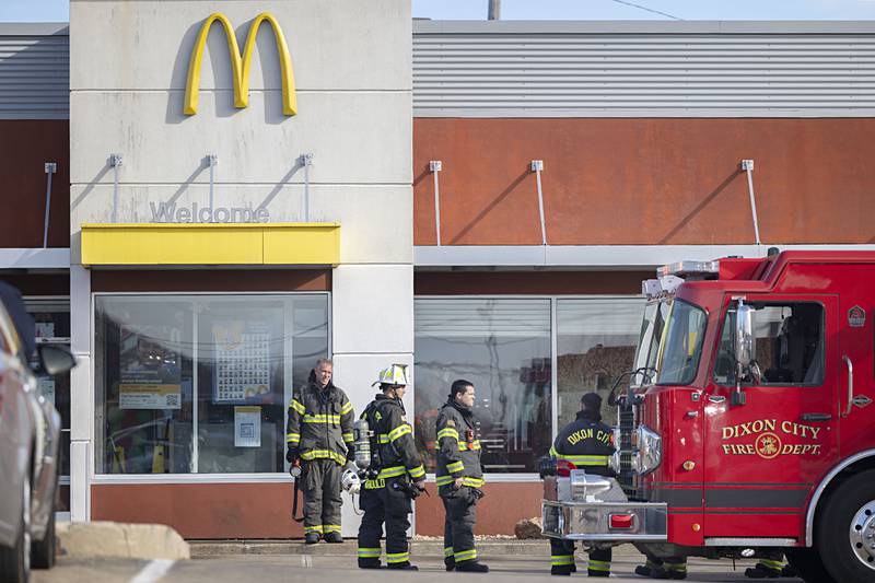 Dixon City and Rural Fire responded to a fire Tuesday, Dec. 23, 2025, at the Dixon McDonald's. A fire in the grill’s hood shut the restaurant down for the day and probably Wednesday. No one was injured.