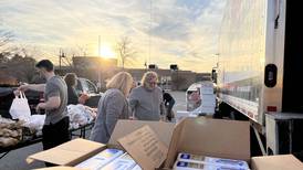 Joliet veteran affairs clinic helps feed local families at mobile pantry