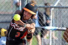 Emma Hart reaches on bunt singles, scores tying, winning runs for DeKalb against Metea Valley