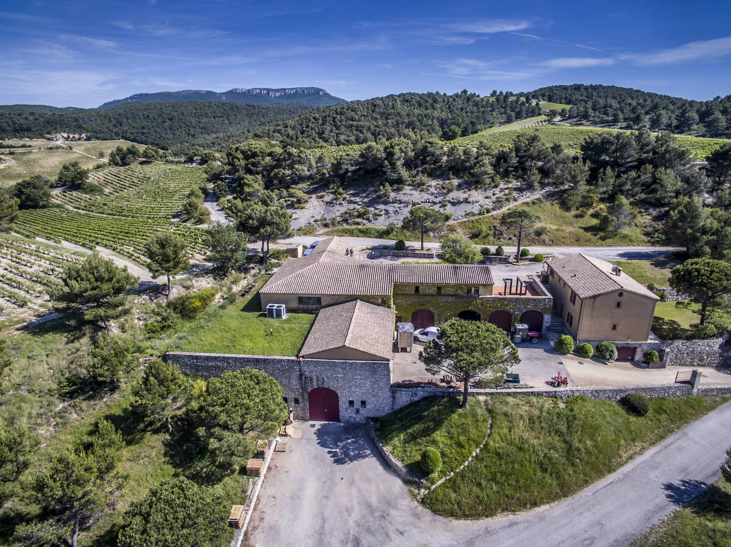 The Domaine de Mourchon winery in France.