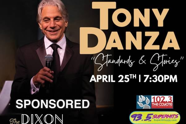 The Dixon Historic Theatre Welcomes Tony Danza on April 25!