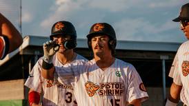 Pistol Shrimp Notebook: Shrimp closing in on first half division title