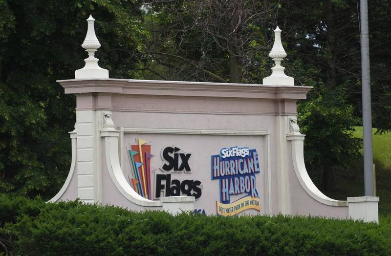 Six Flags Great American and Hurricane Harbor in Gurnee.