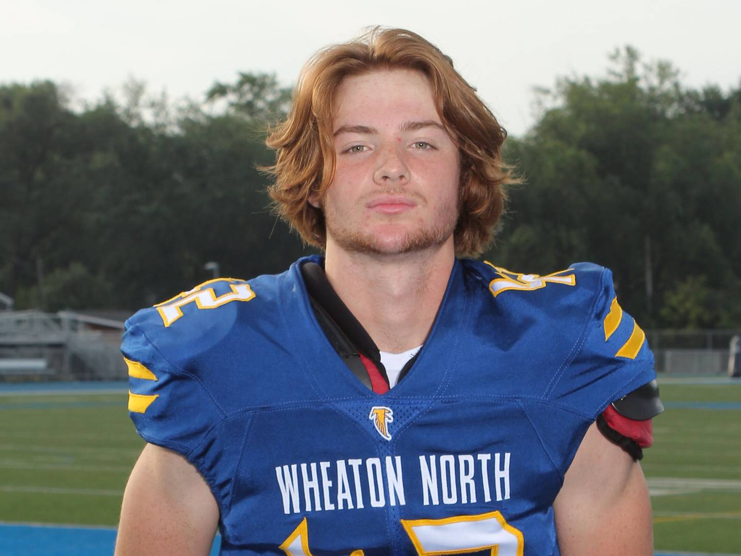 Wheaton North senior linebacker Fred Elftmann