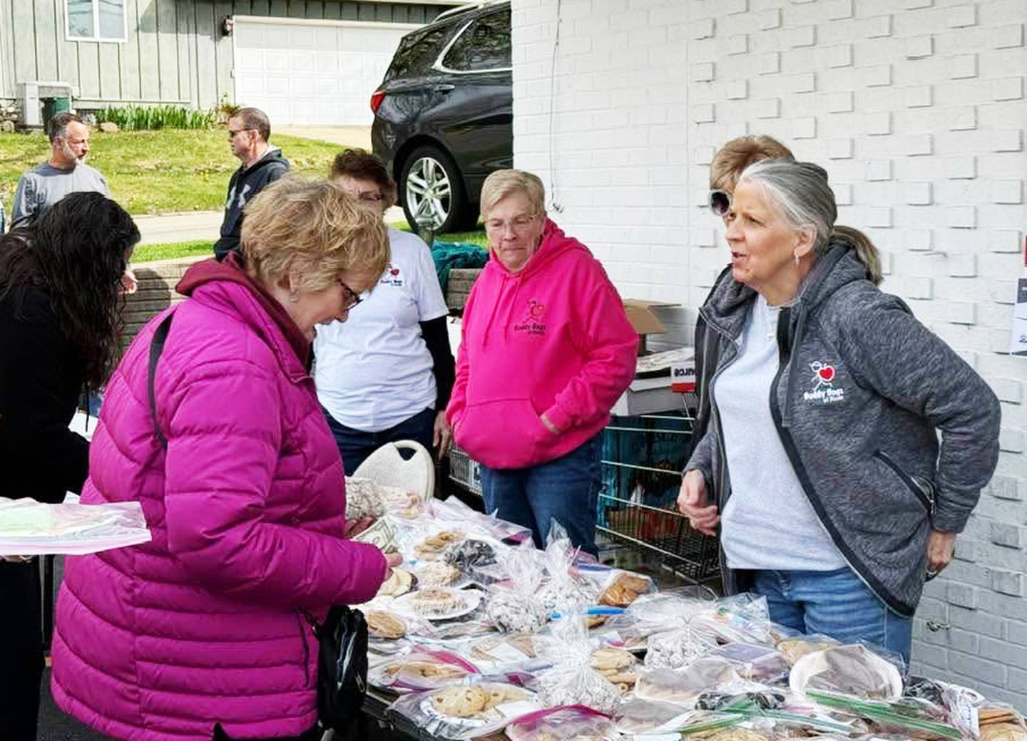 Buddy Bags of Dixon volunteers organized a fundraiser in early 2025 at Oliver's Corner Market.