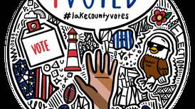 Lake County Clerk’s Office announces winners of ‘I Voted’ Sticker design contest
