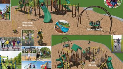 Woodridge Park District, School District 68 collaborate to replace Muphy, Edgewood playgrounds