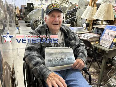 From the farm to the Pacific: 100-year-old recalls service on heavy cruiser during World War II
