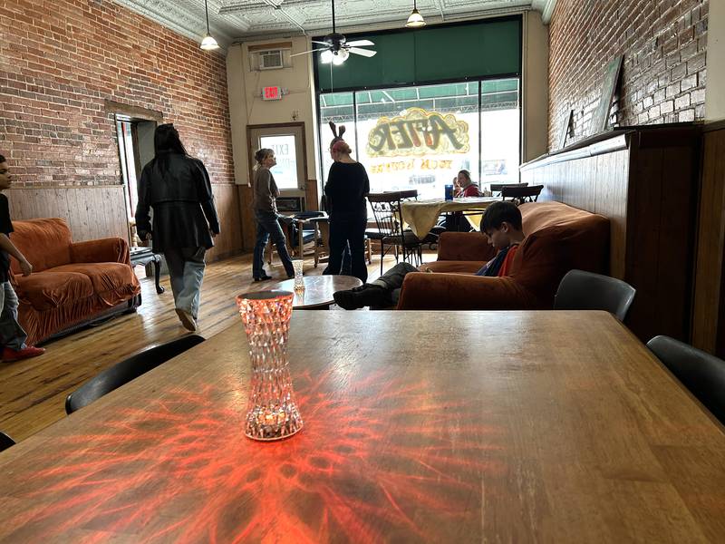 The After Teen Lounge is located at 117 N. Fourth St. in Oregon.