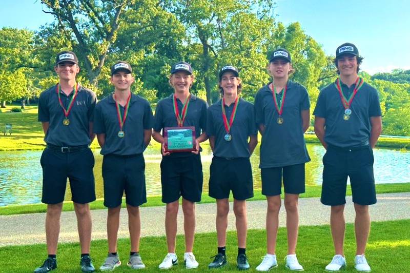 The Ottawa boys golf team captured the championship plaque at the 2023 La Salle-Peru Invitational held Thursday at Senica's Oak Ridge.
