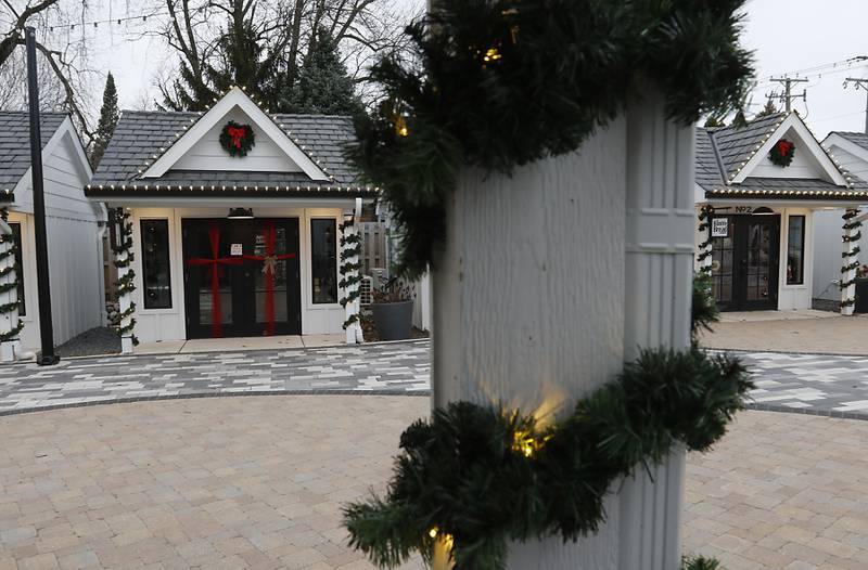 The McHenry Riverwalk Tiny Shops on Tuesday, Dec. 10, 2024.