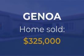 Single-family home sells in Genoa for $325,000