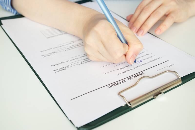 Wakeman Law Group - Financial Affidavits:  How to Complete Them