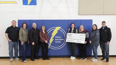 CHS Rochelle presents donation to Ogle County Educational Cooperative