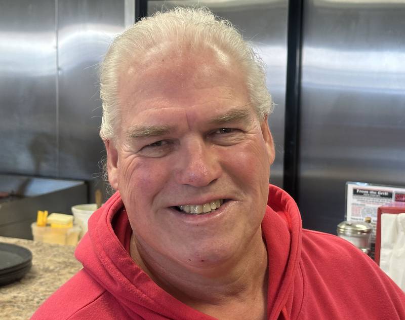 Roger Sommer of Peru, poses for a photo on Tuesday, Feb. 3, 2026 at Johns Place in Peru.