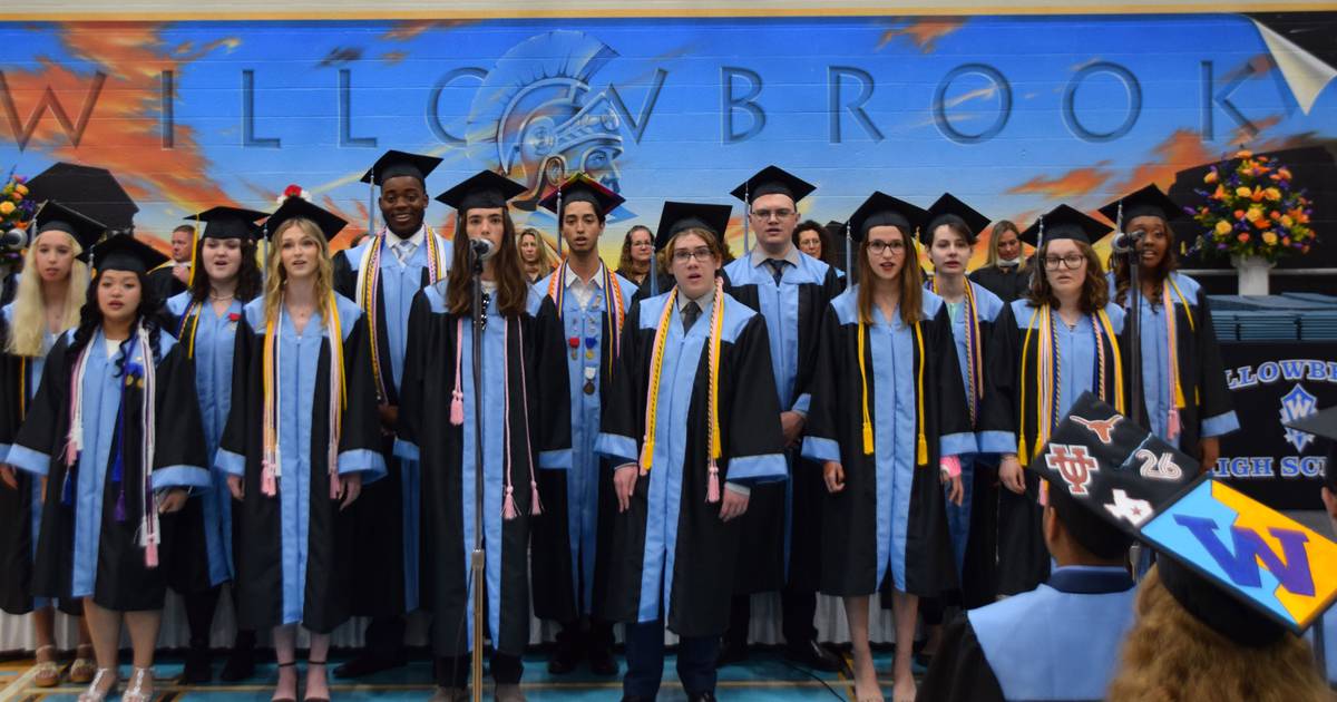 Photos Willowbrook High School Graduation Shaw Local