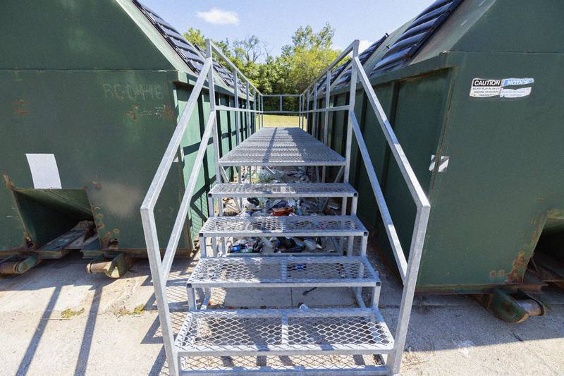 Containers located at the Lee County recycling center on West Fourth Street in Dixon will be removed Friday, August 29 in Dixon. The county is fed up with people using the facility to dump garbage.