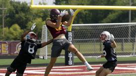 Photos: Crystal Lake Central and Richmond-Burton at 7 on 7 football practice