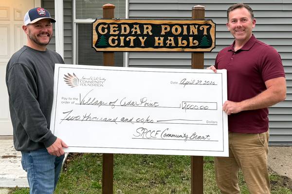 Village of Cedar Point receives SRCCF grant for community initiative