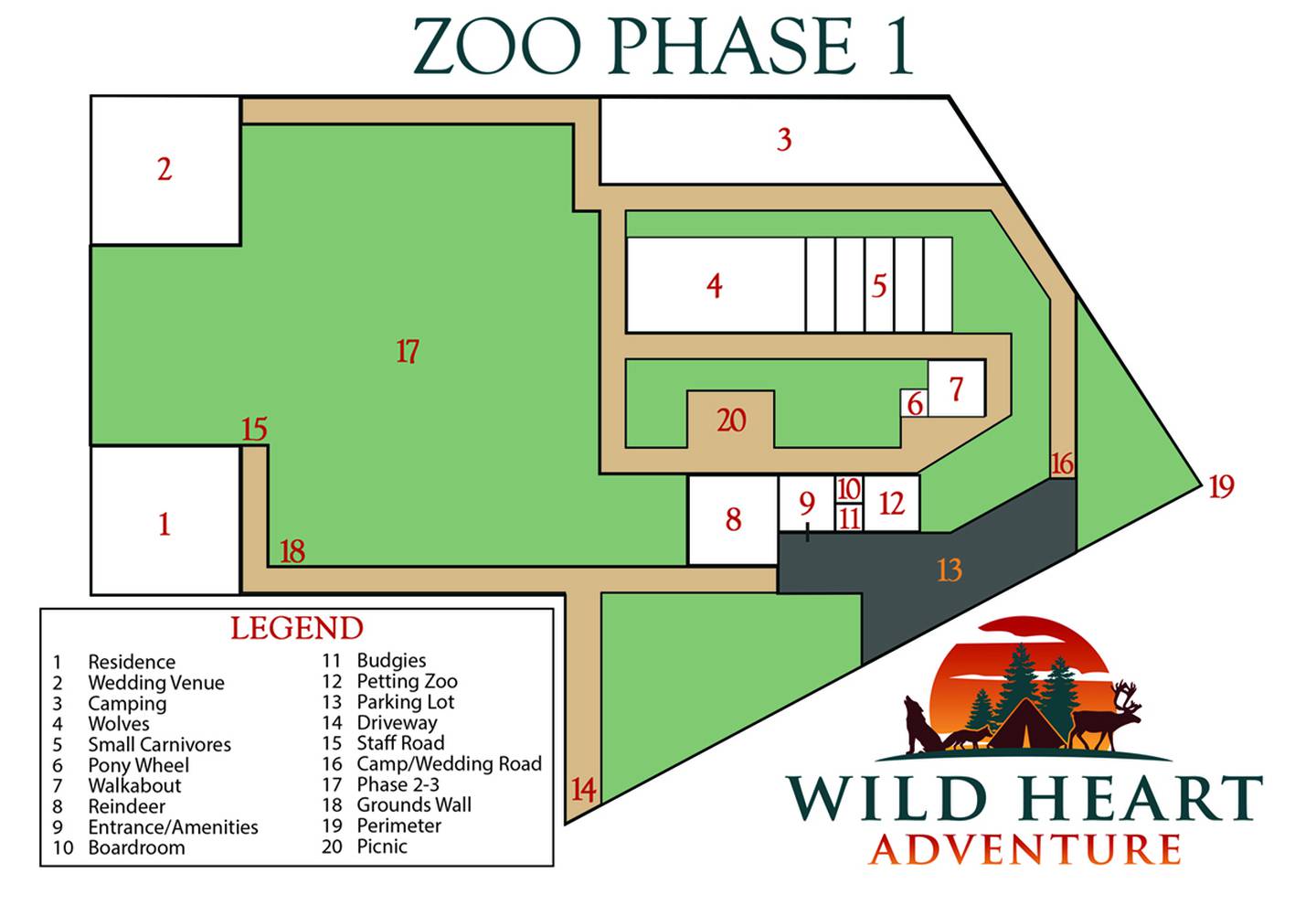 Corey Hancock, owner of A Zoo to You, hopes to create a permanent zoo on about 200 acres off of Route 14 between Harvard and Woodstock. The new venture, called Wild Heart Adventure, would eventually include a campground and wedding venue.