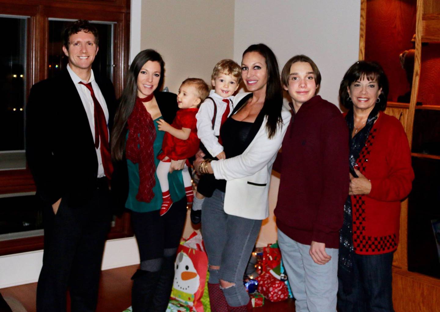 Pictured is Carmel Perino of Homer Glen (right) with her grandson Oz (standing next to her) and (from left) her son-in-law Josh Richter, daughter Andrea "Onnie" Richter and daughter Angela Yangas.