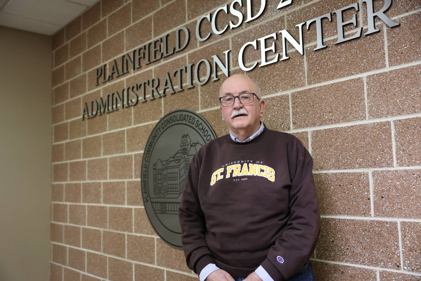 George Capps is a retired teacher and administrator in the Plainfield school district. Friday, April 8, 2022, in Plainfield.