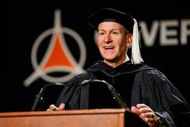 Kambic speaks to GSU Class of 2025, receives honorary doctorate