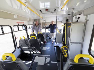 Shaw Local Radio Podcast: Talk-Line with Steve Marco interviews Reagan Mass Transit District officials