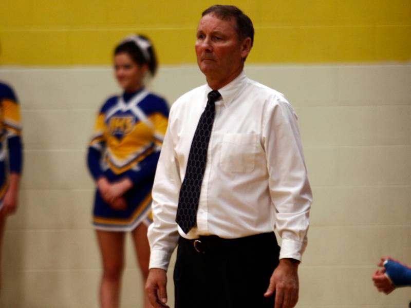 Former Johnsburg boys basketball coach Ed Sennett.