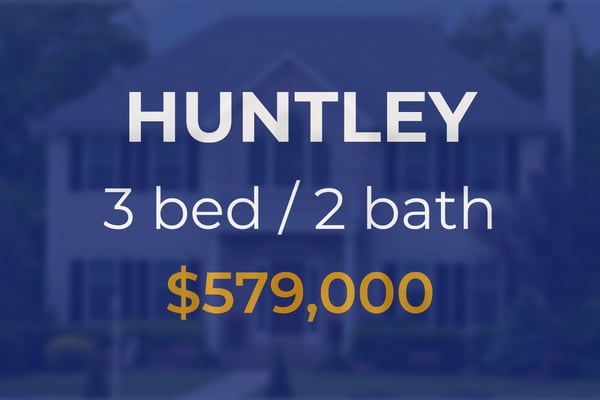 Three-bedroom house in Huntley sells for $579,000