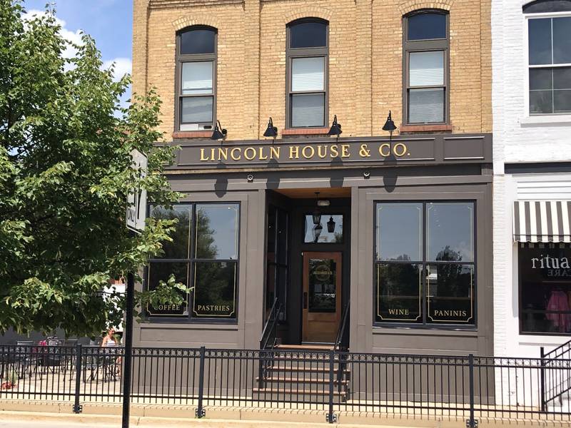 Lincoln House & Co. Coffee and Wine Bar in Huntley on August 1. The coffee shop opened July 12.