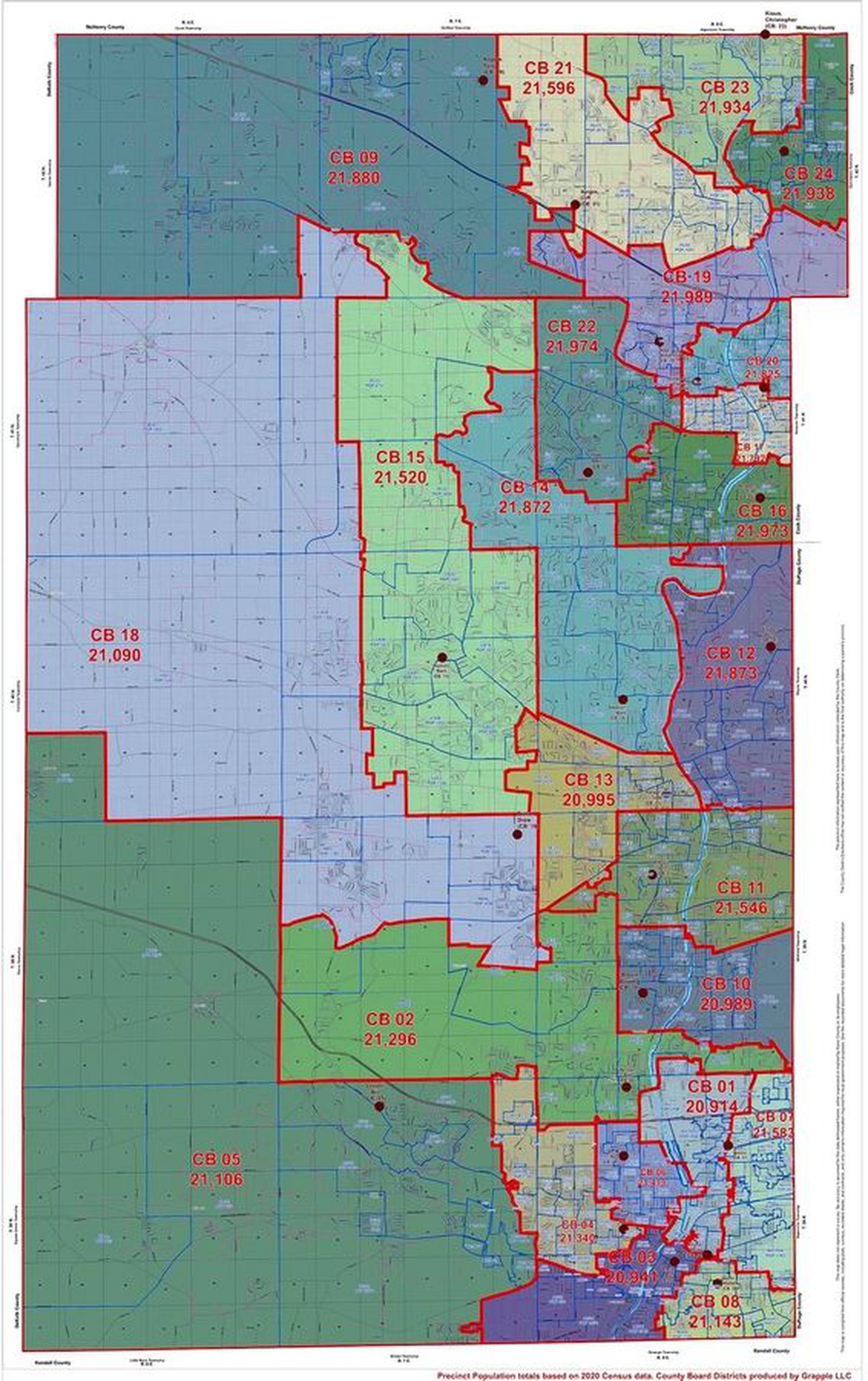 Kane County Board unhappy with new boundary map but likely to approve