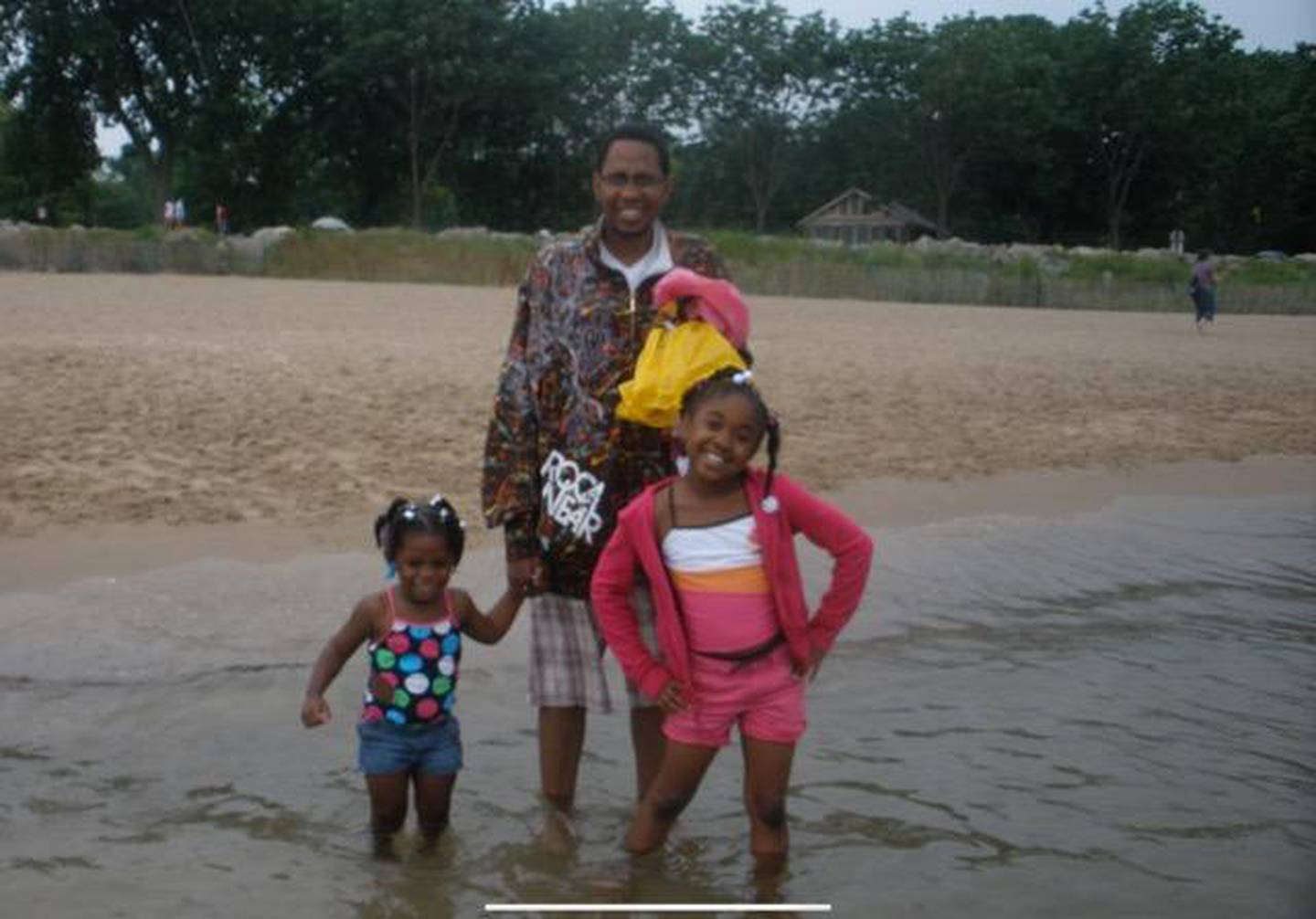 Dykota Morgan, 15, of Bolingbrook was an athlete, artist, activist and scholar. She died of complications from COVID-19 on May 4. Dykota is pictured in her younger years with her father Rashad Bingham and her older sister Dyman.