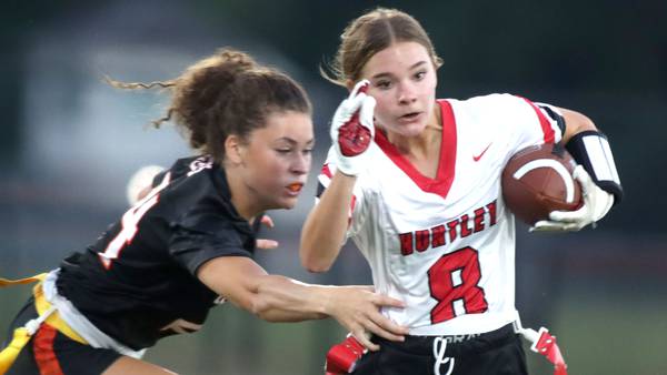 Photos: Huntley vs. Crystal Lake Central girls flag football 