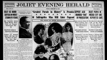 Historical covers for February 21: the “Greatest Parade in History”