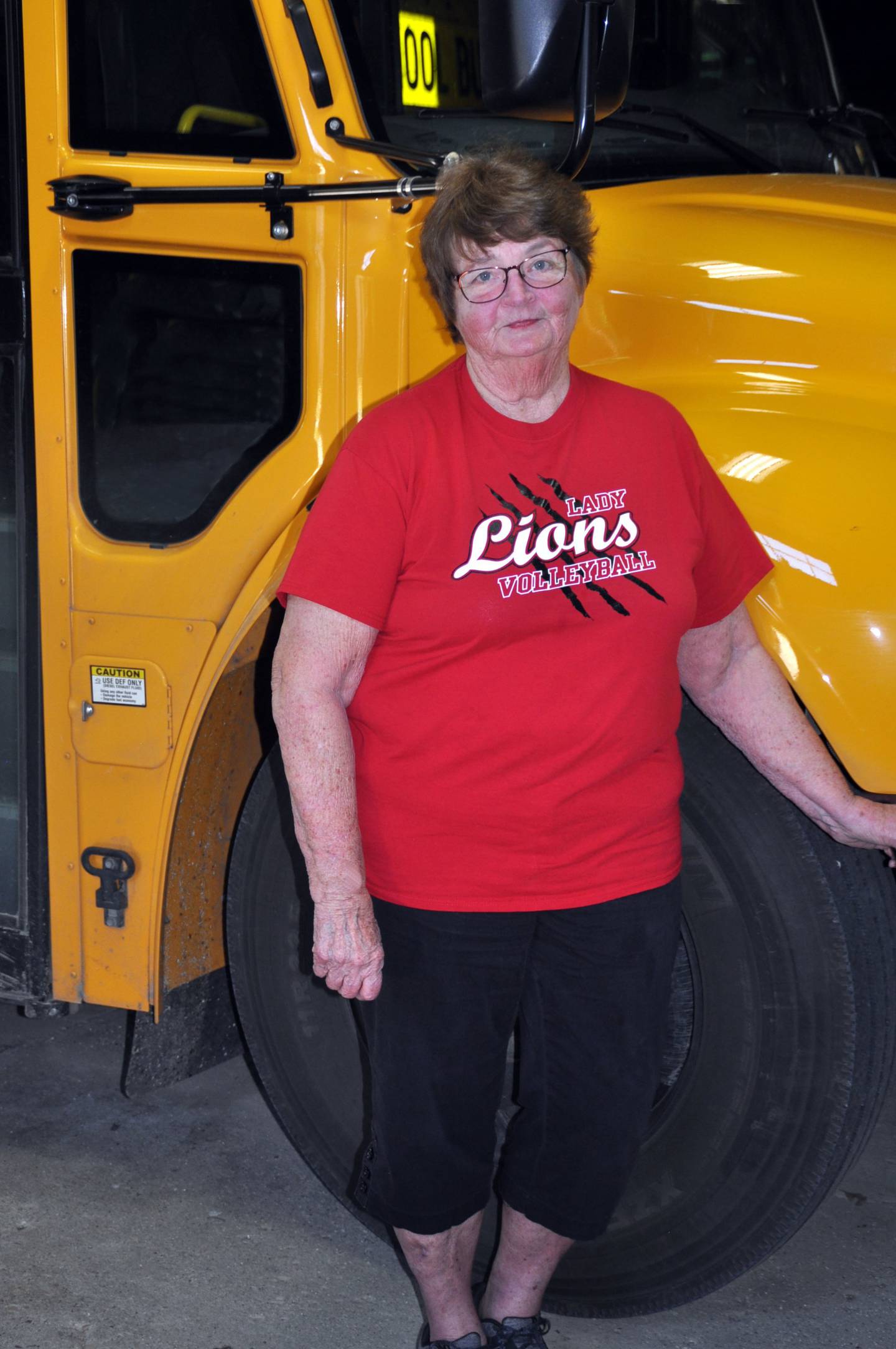 Jan Becker has turned in her bus keys after driving for the LaMoille school district for 43 years.