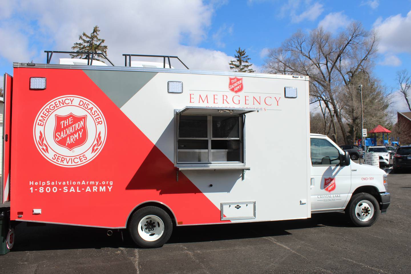 The Salvation Army of McHenry County's new emergency canteen can provide over 500 meals a day for emergencies.