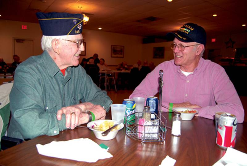Veterans dinner at the Princeton Moose Lodge